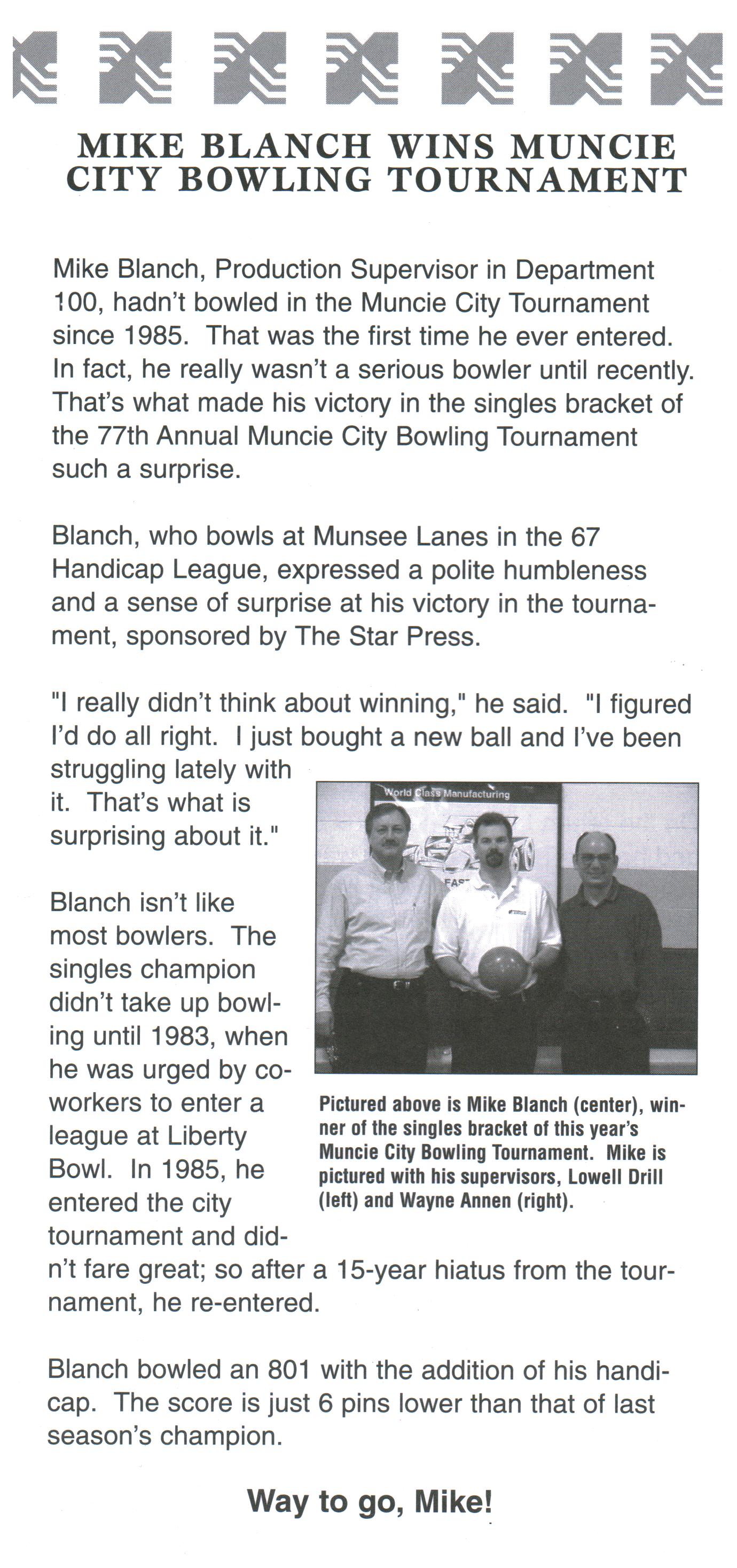 Bowling_March 2000
