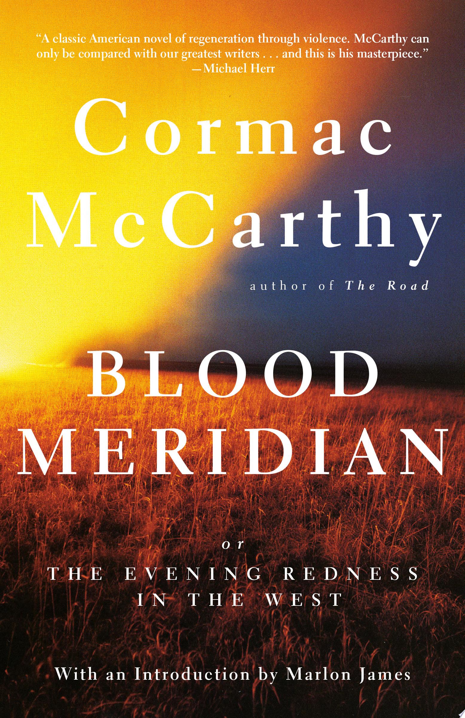 Book cover art for "Blood Meridian"