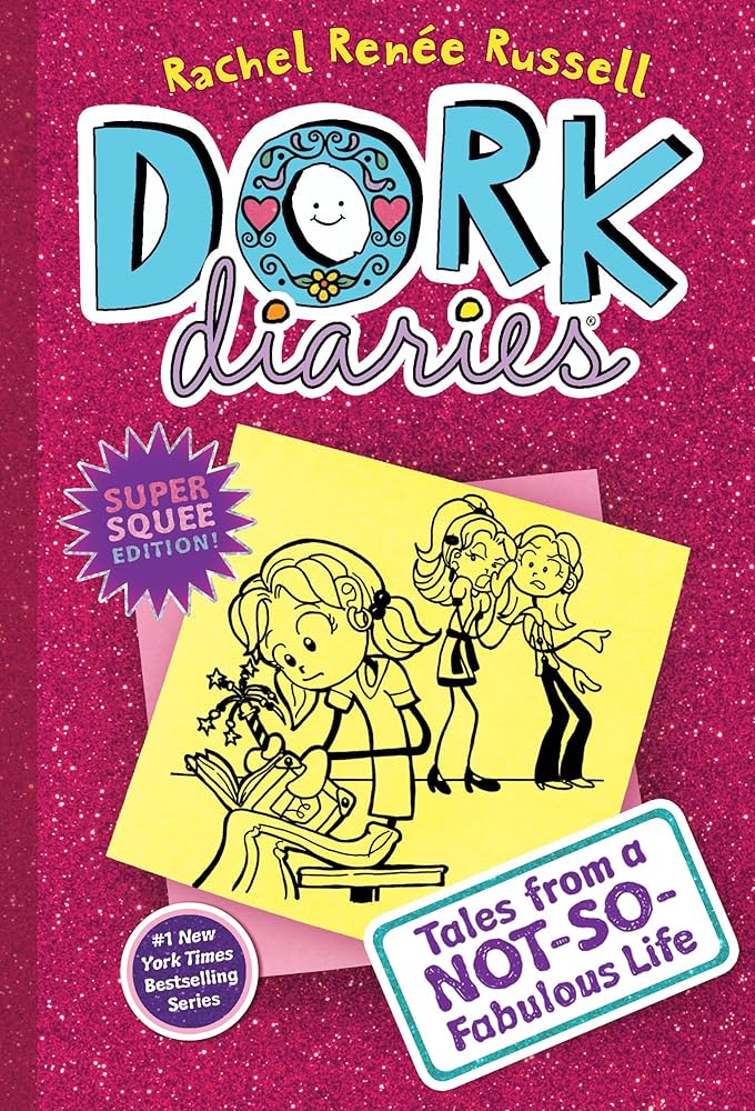 Book cover for "Dork Diaries Book 1 Tales from a not so fabulous life"