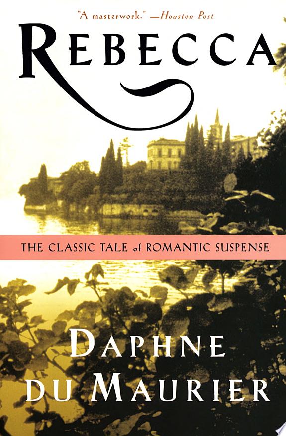 Book cover art for "Rebecca"