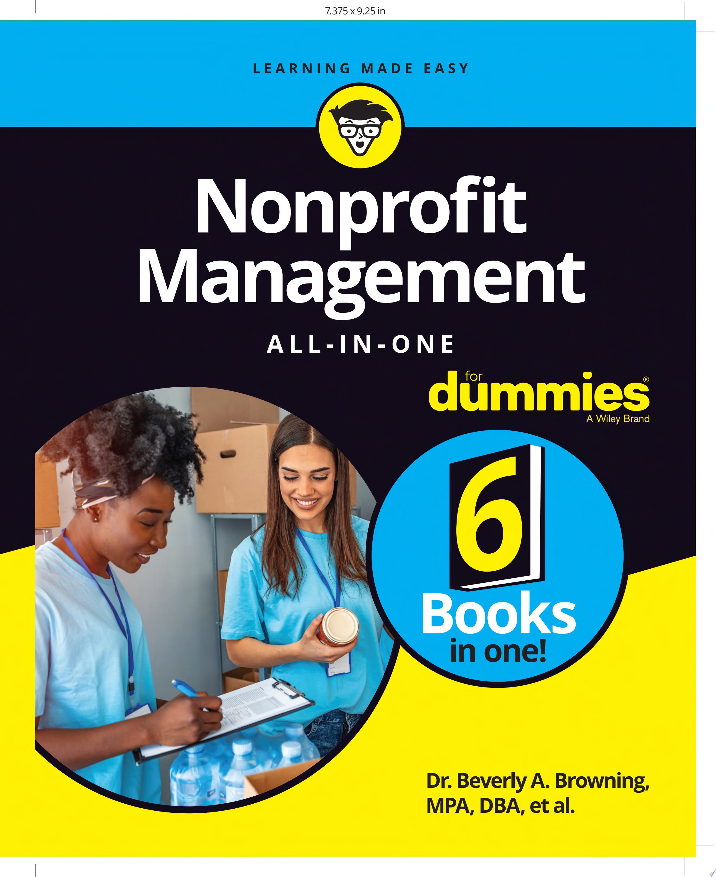 Image for "Nonprofit Management All-in-One For Dummies"