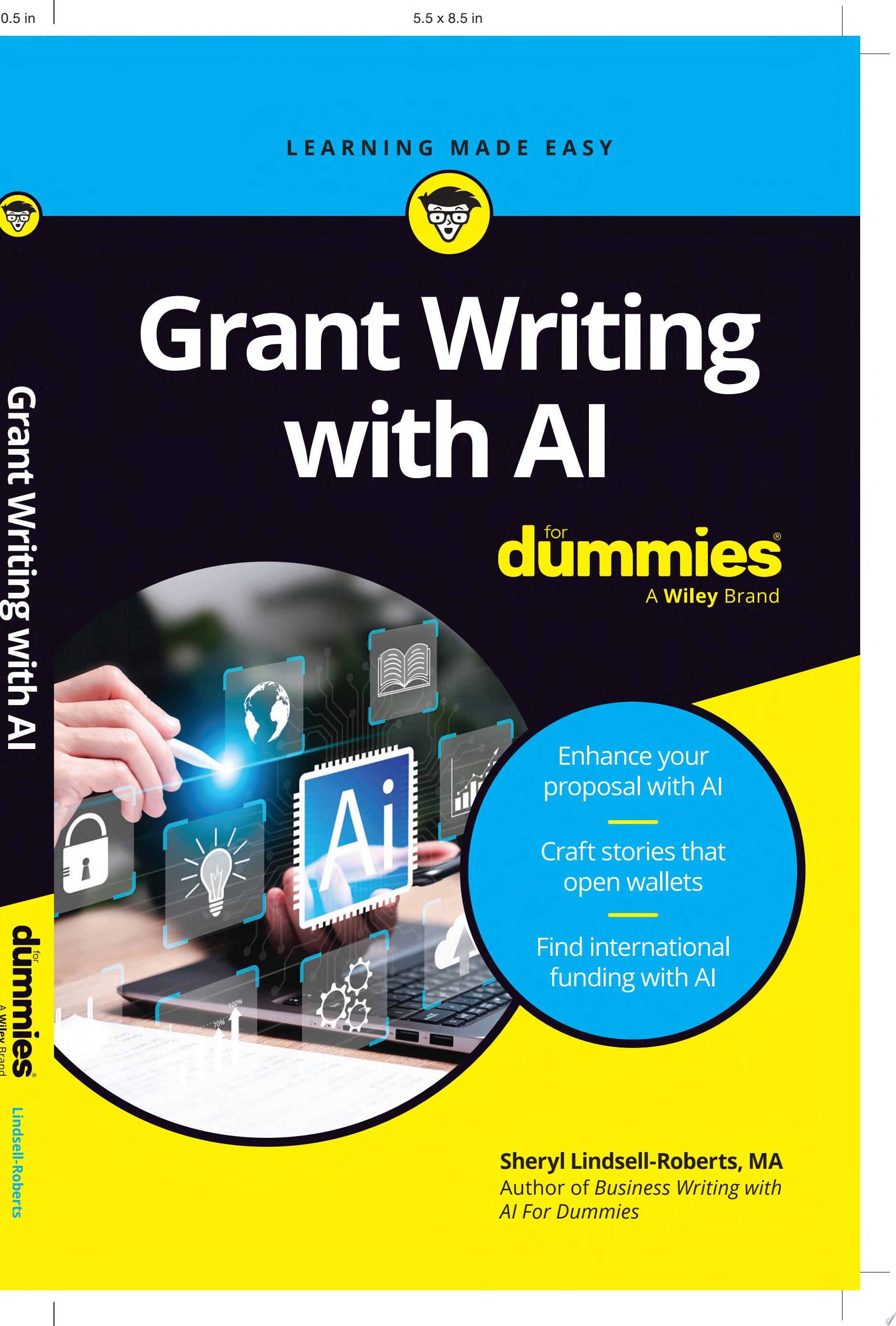 Image for "Grant Writing with AI For Dummies"