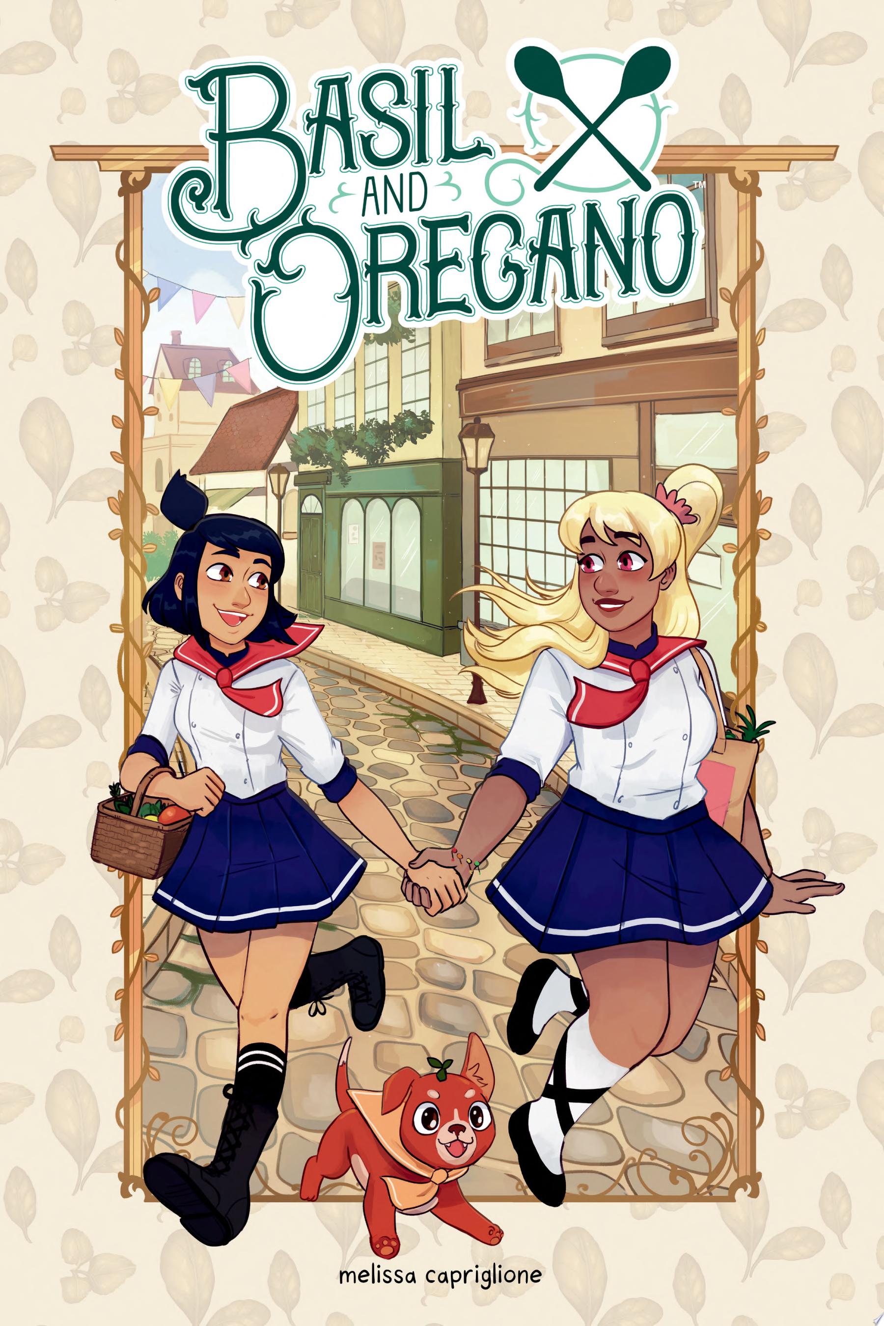 Book cover art for "Basil and Oregano"