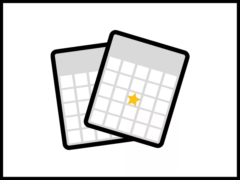 bingo card logo
