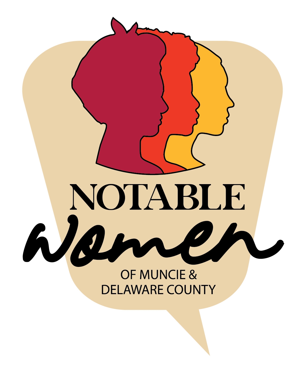 Logo of the Notable Women of Muncie and Delaware County