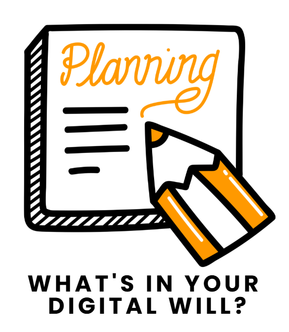 Illustration of pencil writing the word "Planning."