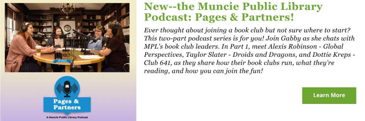 Curious about bookclubs? Join us as we discuss what our clubs are reading, how they work, and how to join in the fun!